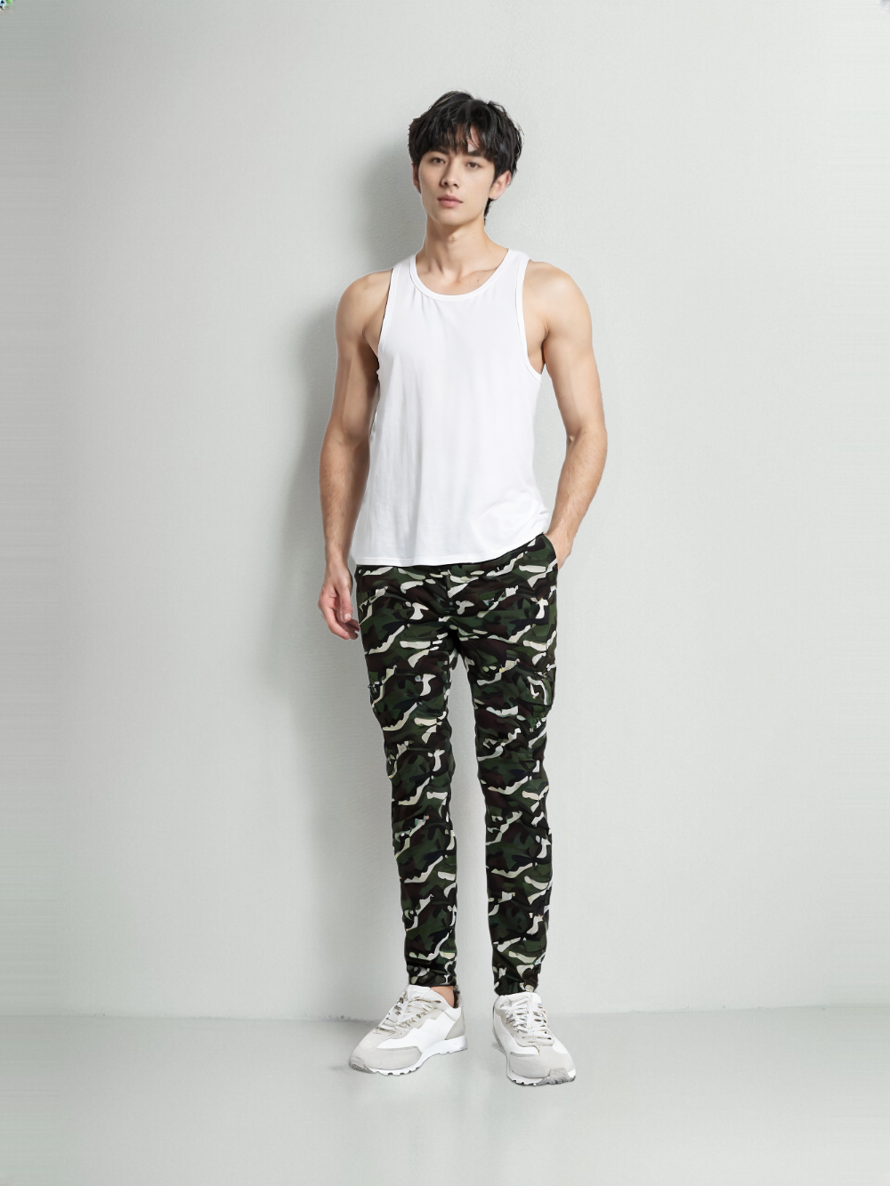 Pantalon hombre Nomad cargo camuflado