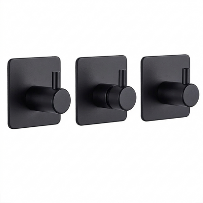Perchero de Pared Autoadhesivo Acero Inoxidable. Ganchos