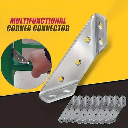 Pieza Metálica esquinera con 6 remaches