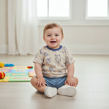 Pijama Remera Hema Tela toalla