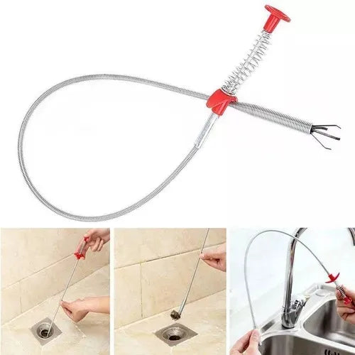 Pinza para limpieza de cañeria 