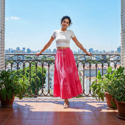 Pollera dama larga Knox