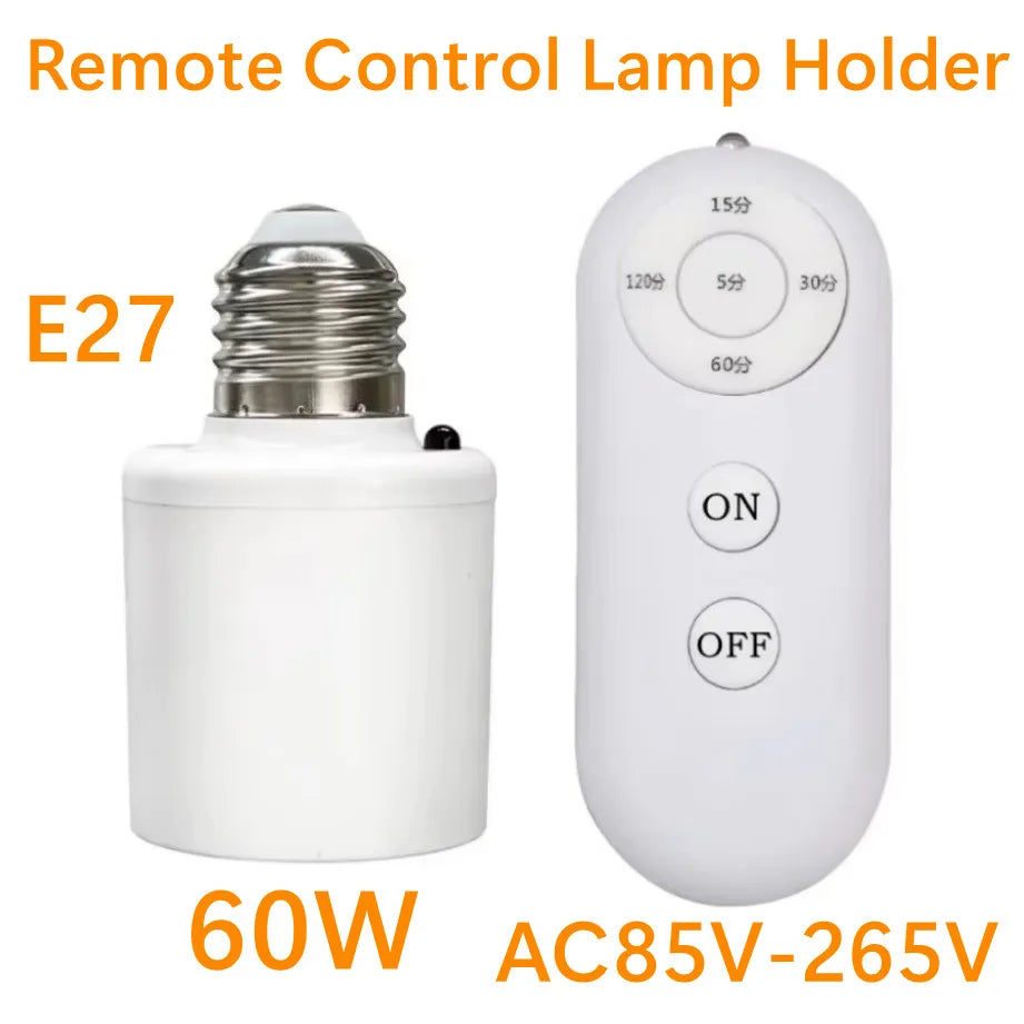 Portalámparas E27 con Control Remoto