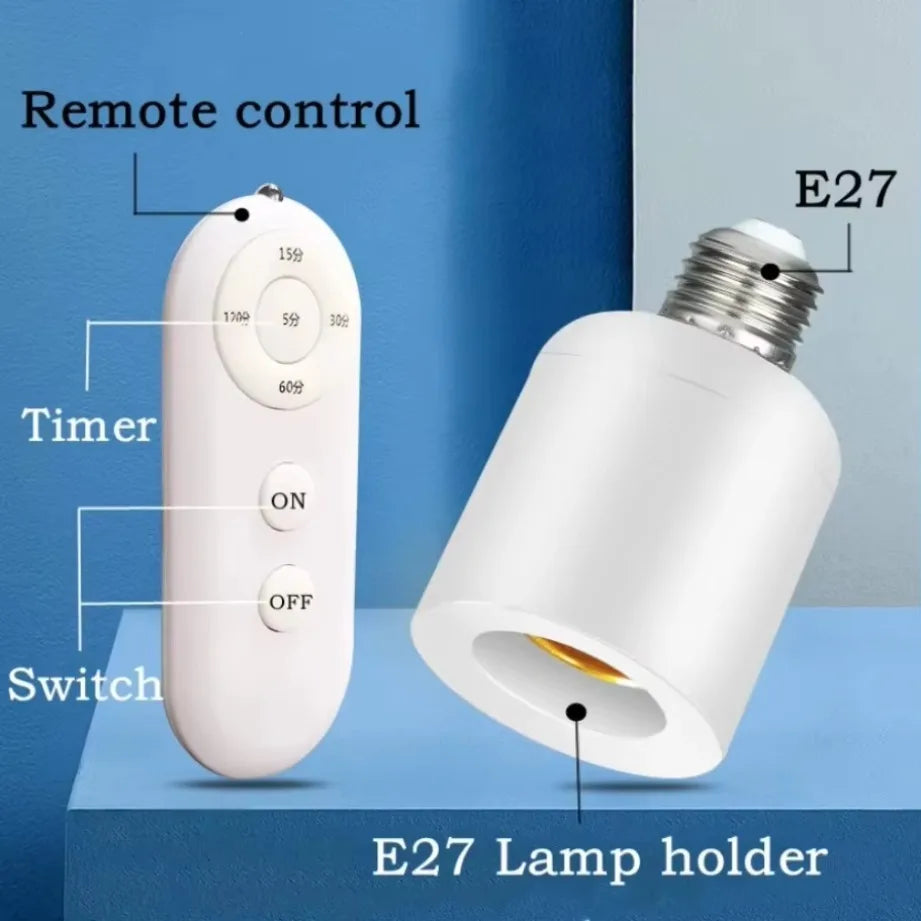 Portalámparas E27 con Control Remoto