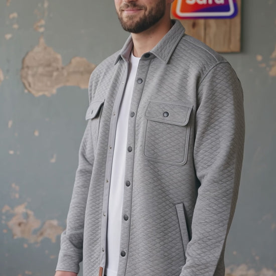 Camisa Manga Larga Could Veil Acolchada Hombre Invierno