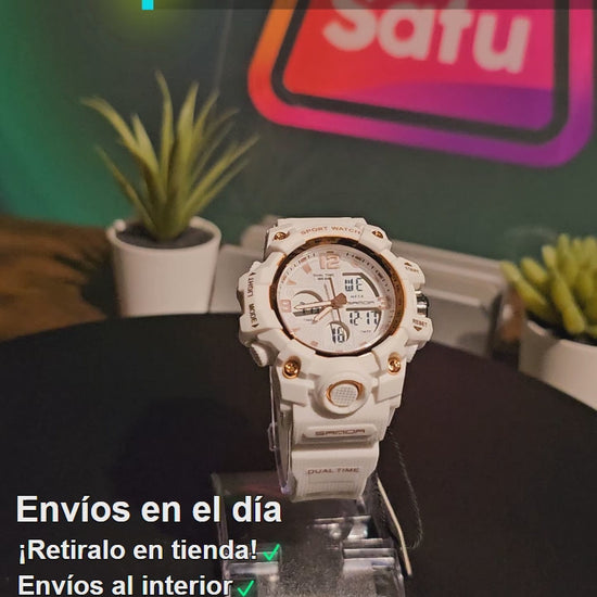 Reloj Sanda Deportivo Blanco Verano