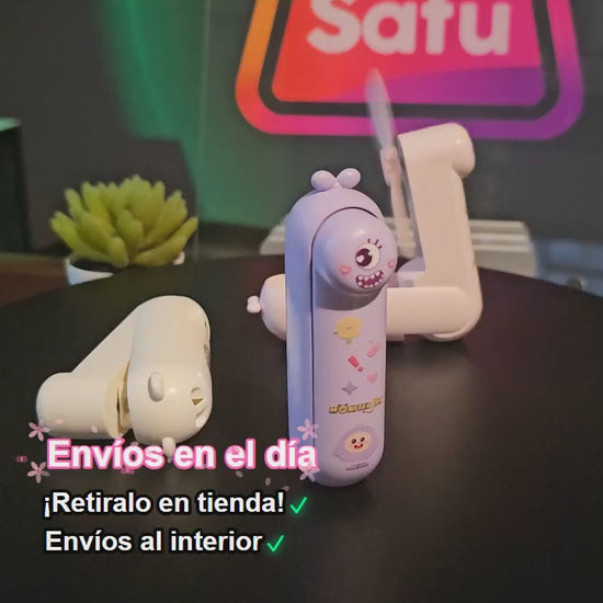 Llavero Ventilador SM Plegable Pulsera Viaje