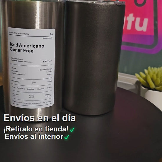 Vaso Térmico Inoxidable 300ml Premium Para Oficina y Deporte