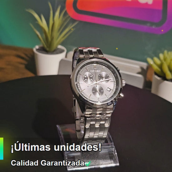 Reloj Corso Eco-drive Clásico Plateado