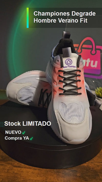 Championes Degrade Hombre Verano Fit