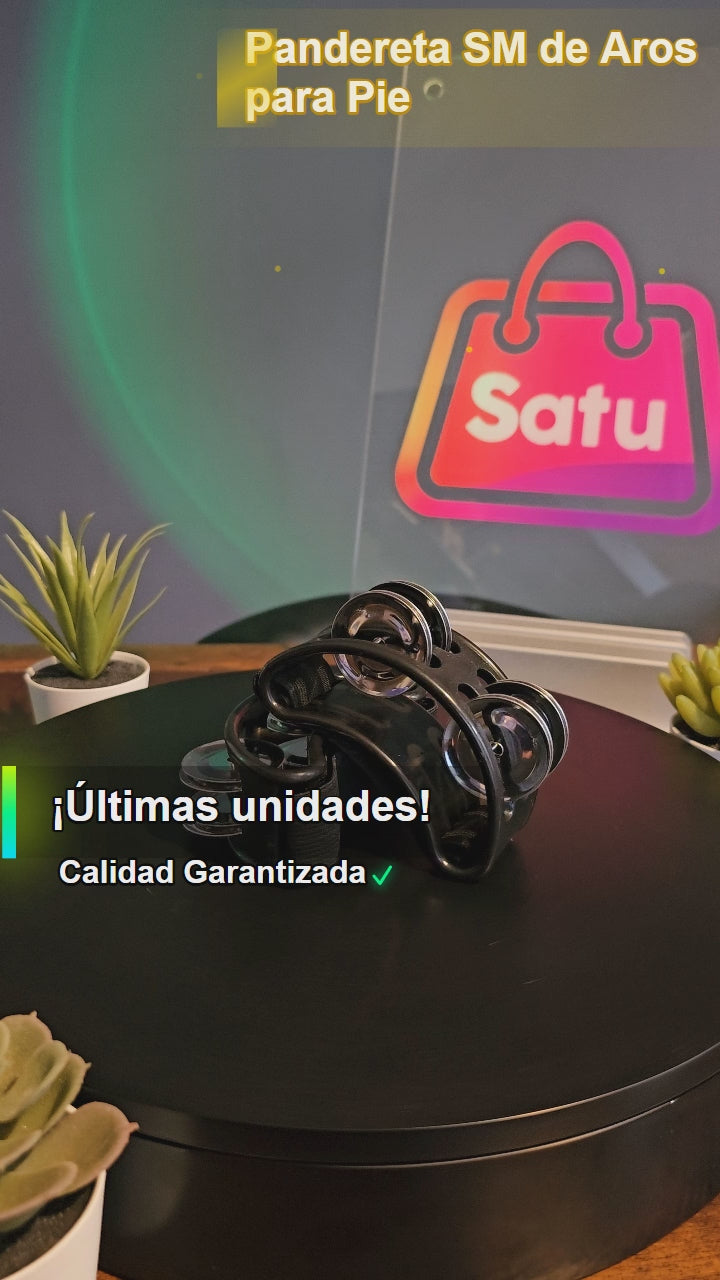 Pandereta SM de Aros para Pie