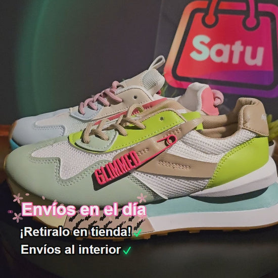 Championes Glimed Dama Rosa Verano