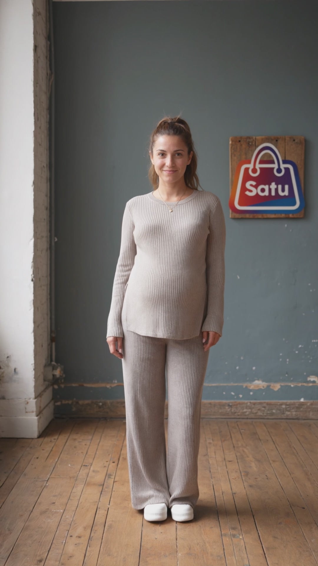 Conjunto SM Maternal Invierno Casual