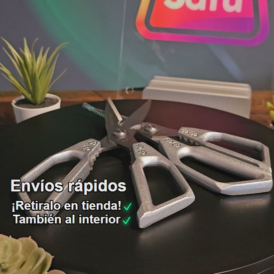 Tijera de Cocina SM para Carne Gris