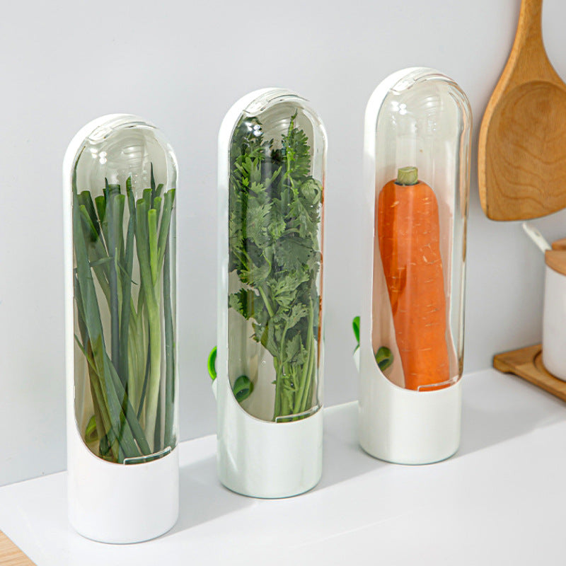 recipiente para guardar vegetales 