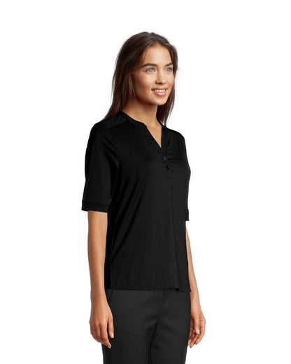 Remera dama Knoos MC lisa cuello mao