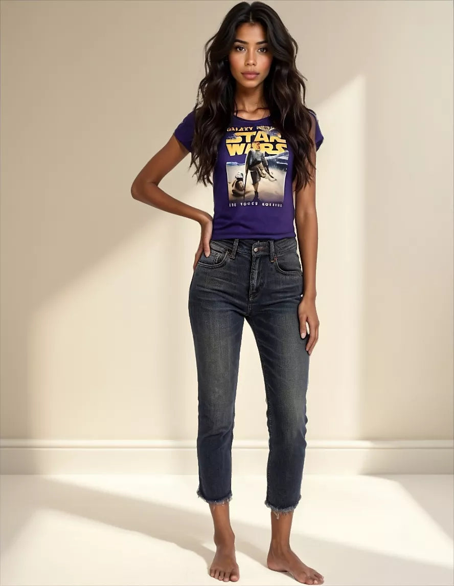 Remera dama MC Star Wars