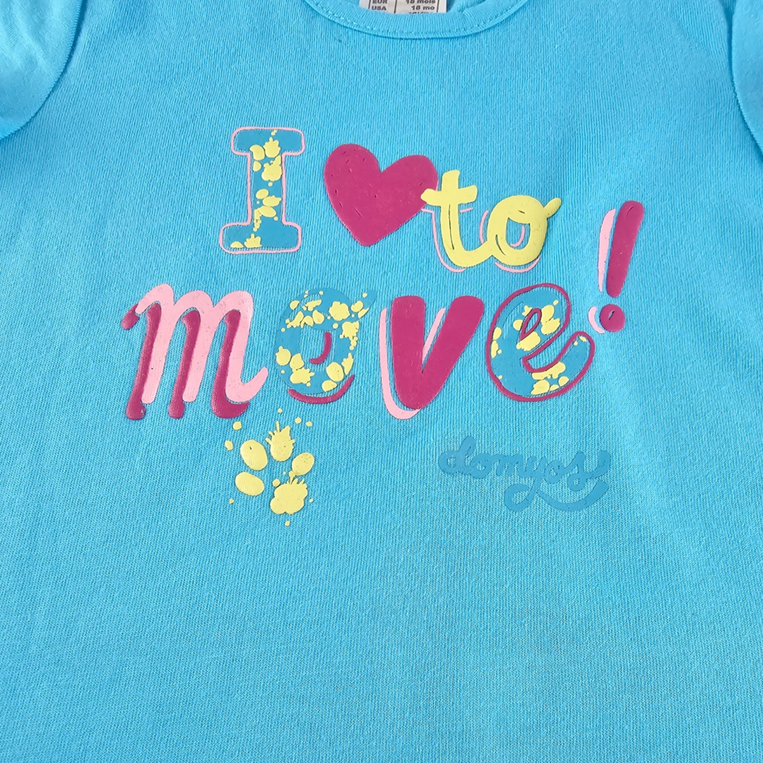 Remera niña Domyos i love