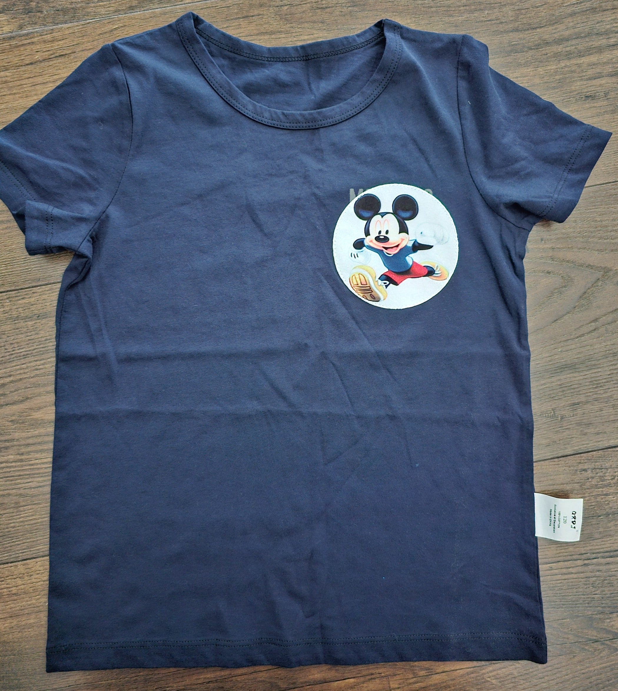Remera niño QRDJ Mickey- Madrid - Azul