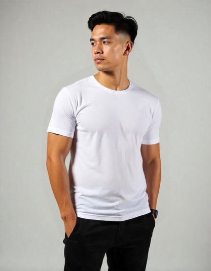 Remera hombre MC Pyaar lisas cuello redondo