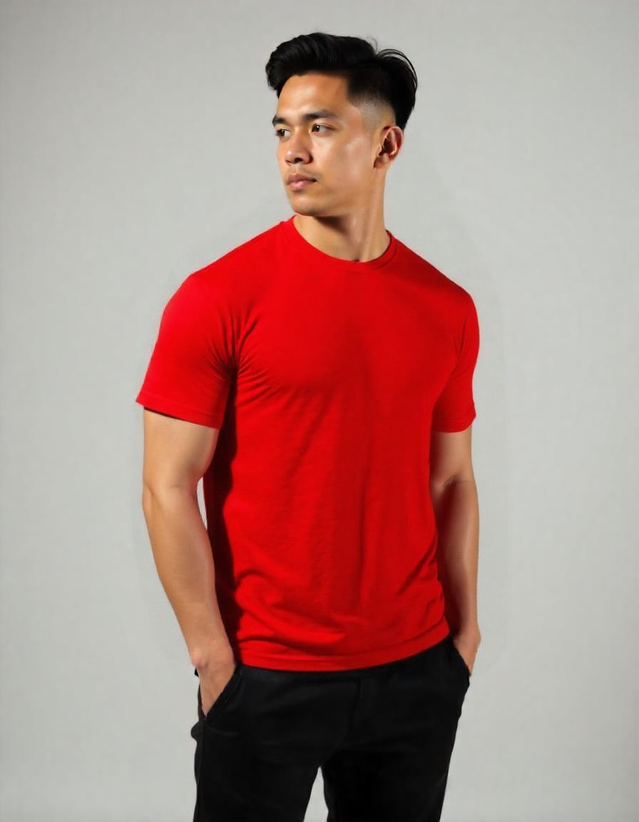 Remera hombre MC Pyaar lisas cuello redondo