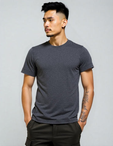 Remera hombre MC Pyaar lisas cuello redondo