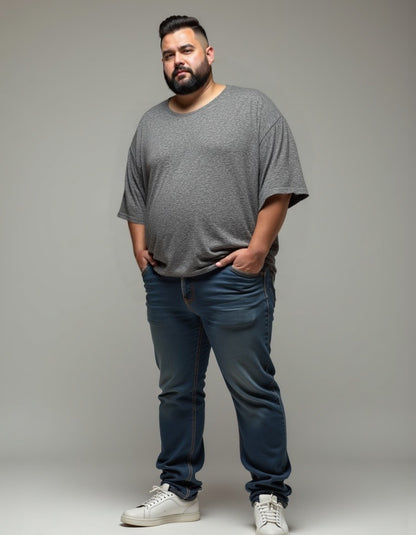 Remera hombre MC TG lisas cuello redondo