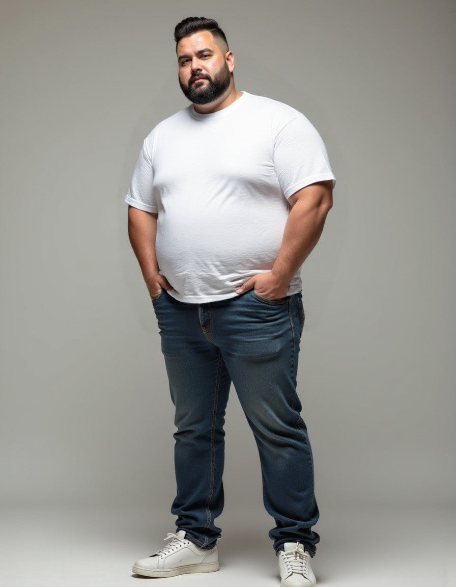 Remera hombre MC TG lisas cuello redondo