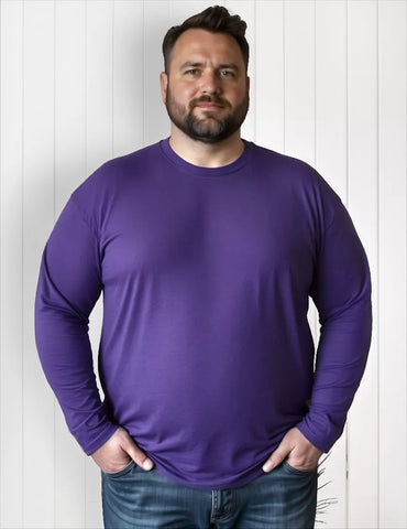 Remera hombre ML lisas TG