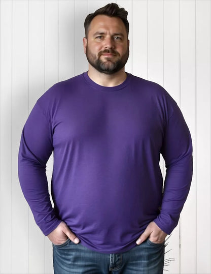 Remera hombre ML lisas TG