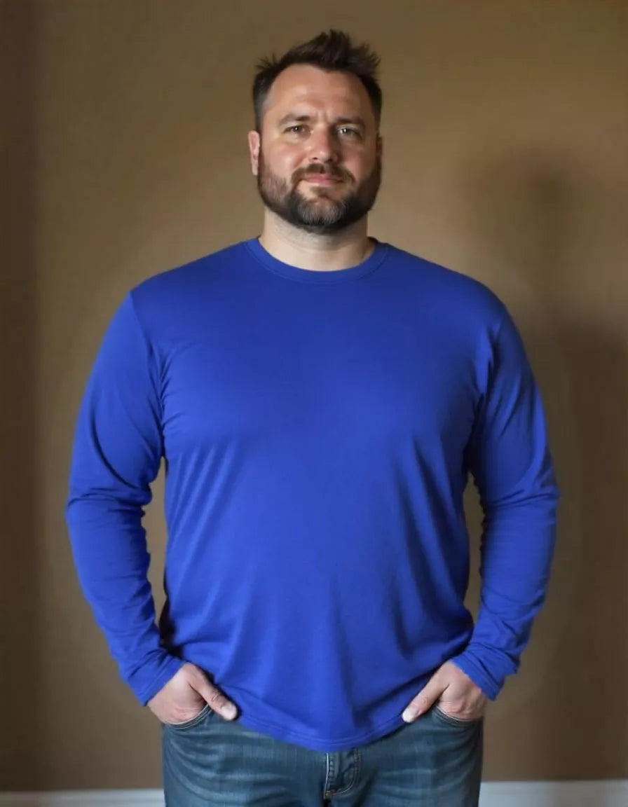 Remera hombre ML lisas TG