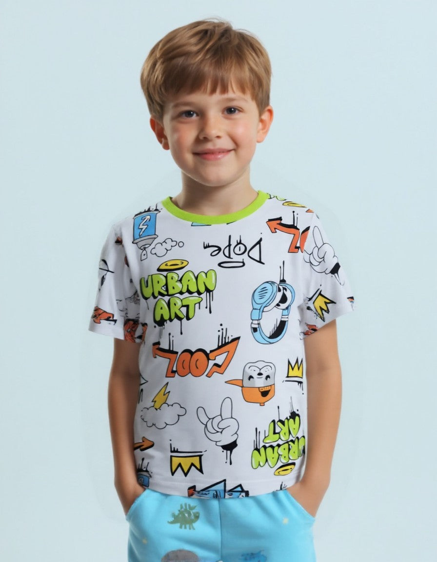 Remera niño Kari Art