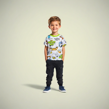 Remera niño Kari Art