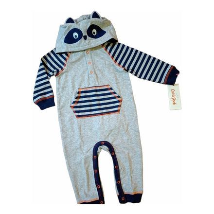 Enterito niño zorro gris 6-9 m - Gris