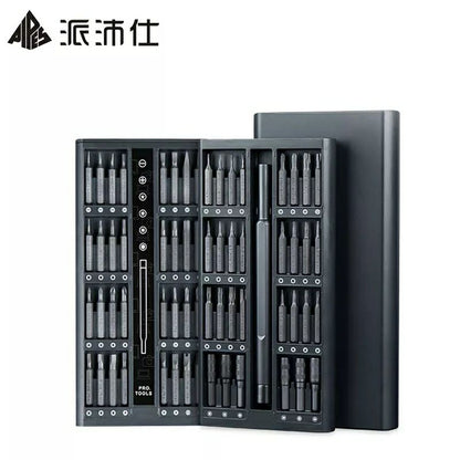 Set de destornillador estilo lápiz con 63 puntas