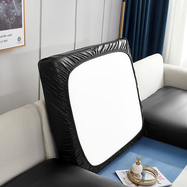 Funda almohadones sillon cuerina