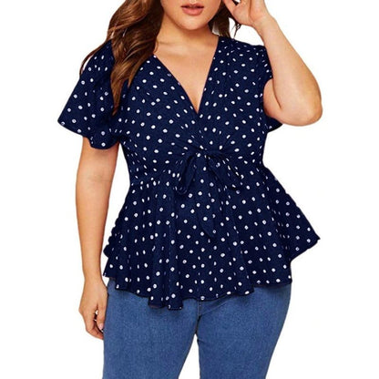 Blusa dama TG lunares