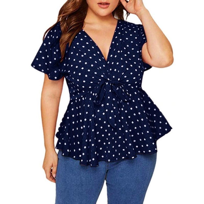 Blusa dama TG lunares