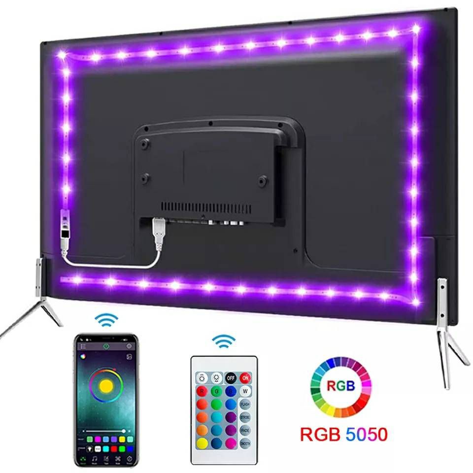 Tira de luces led con control
