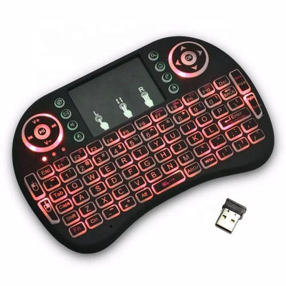 Mini teclado Inalambrico con luz led