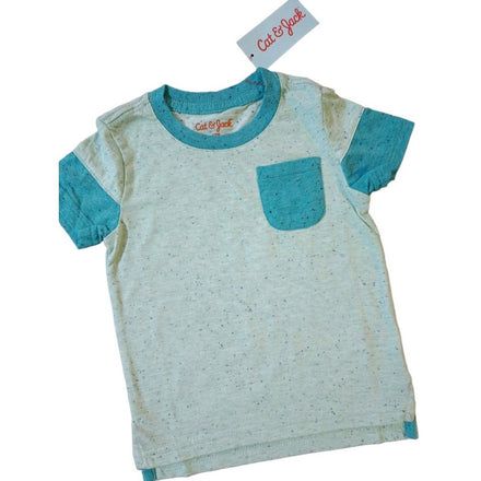 Remera MC con bolsillos niño 