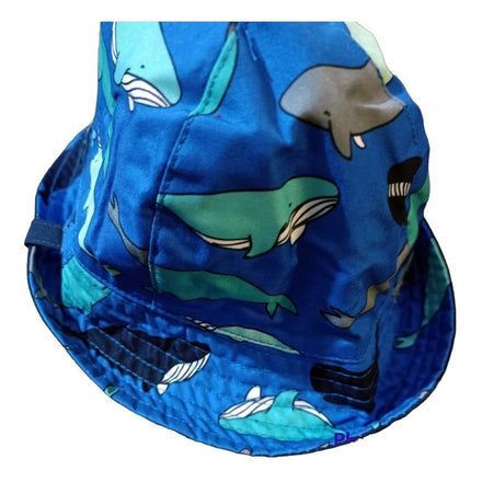Gorro capelina niño ballenas