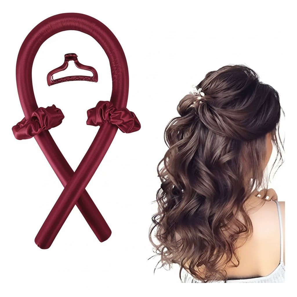 Rizador de Cabello Simple + broche + colitas 