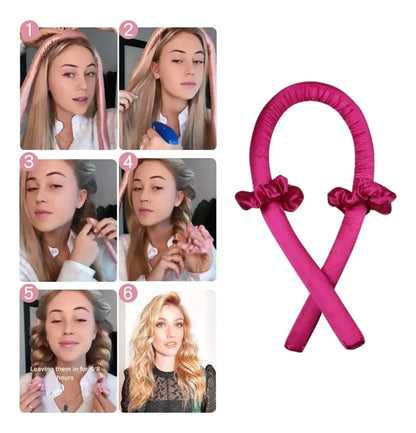 Rizador de Cabello Simple + broche + colitas 