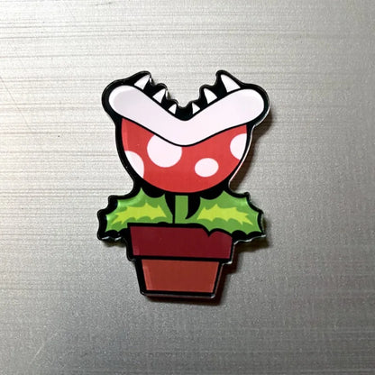 Set De imanes de heladera Mario bros