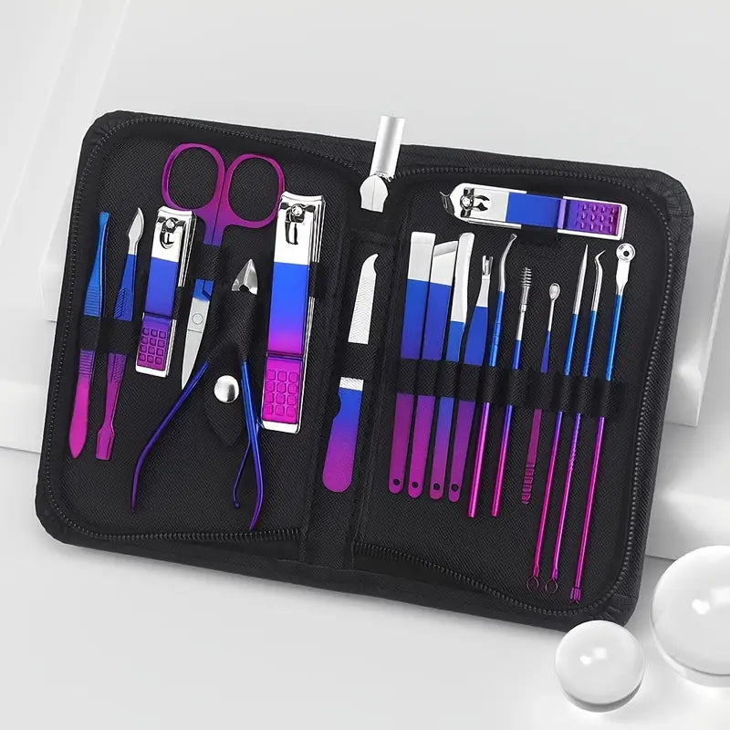 Set de Manicura y Pedicura 18 piezas 