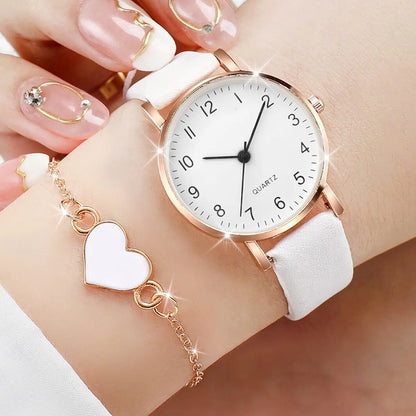 Set reloj dama con accesorios