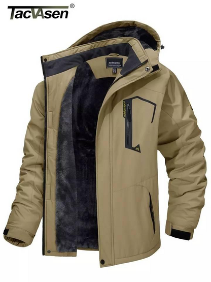 Campera hombre forrada piel