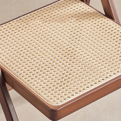 Silla Plegable Minimalista con Respaldo. Ideal para Comedor, Sala o Escritorio