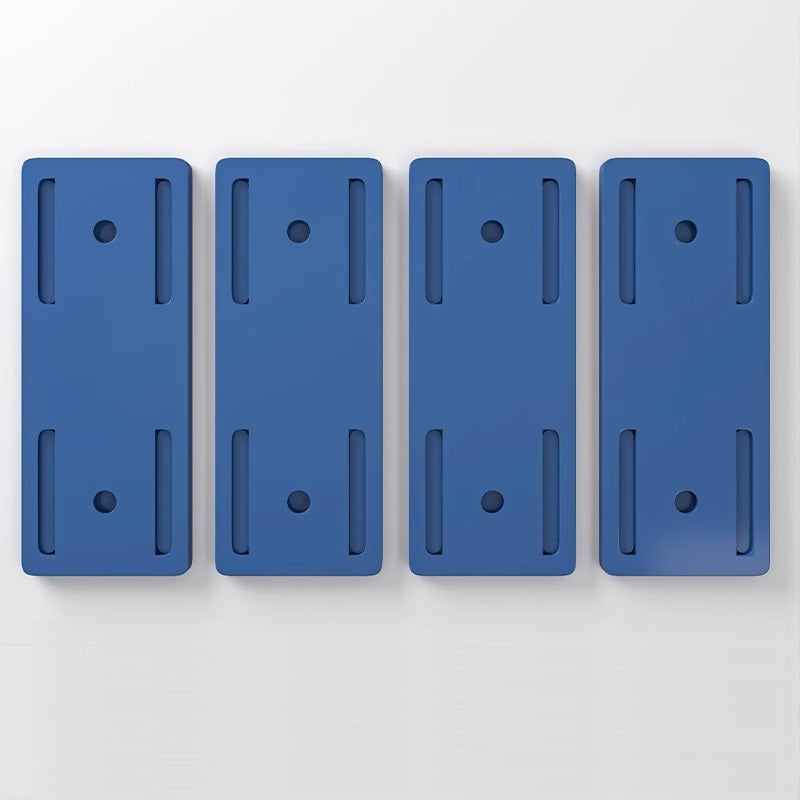 Soporte adhesivo para zapatilla o enchufes colores 